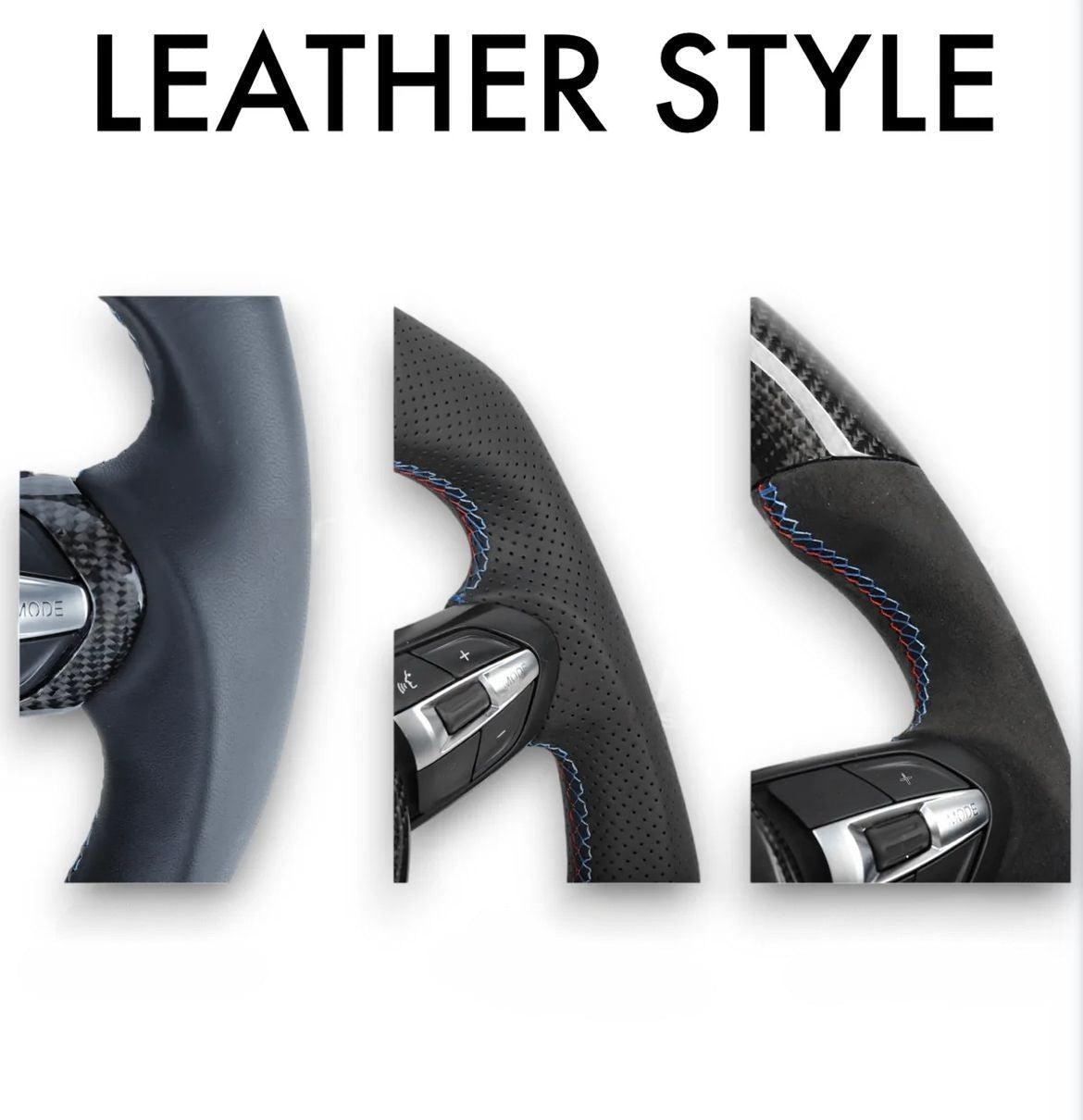 Customizable Steering Wheel for BMW M3 E46/M5 E39/X5 E53/X3 E83 M Performance Eurogear