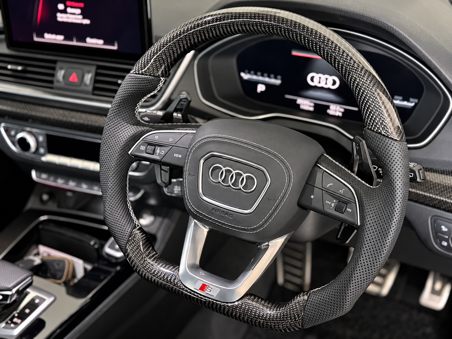 Eurogear custom steering wheel — Square-airbag upgrade