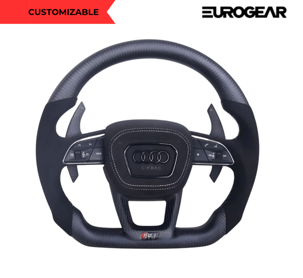 Customizable Audi Q/RS 2023 Style Steering Wheel Eurogear