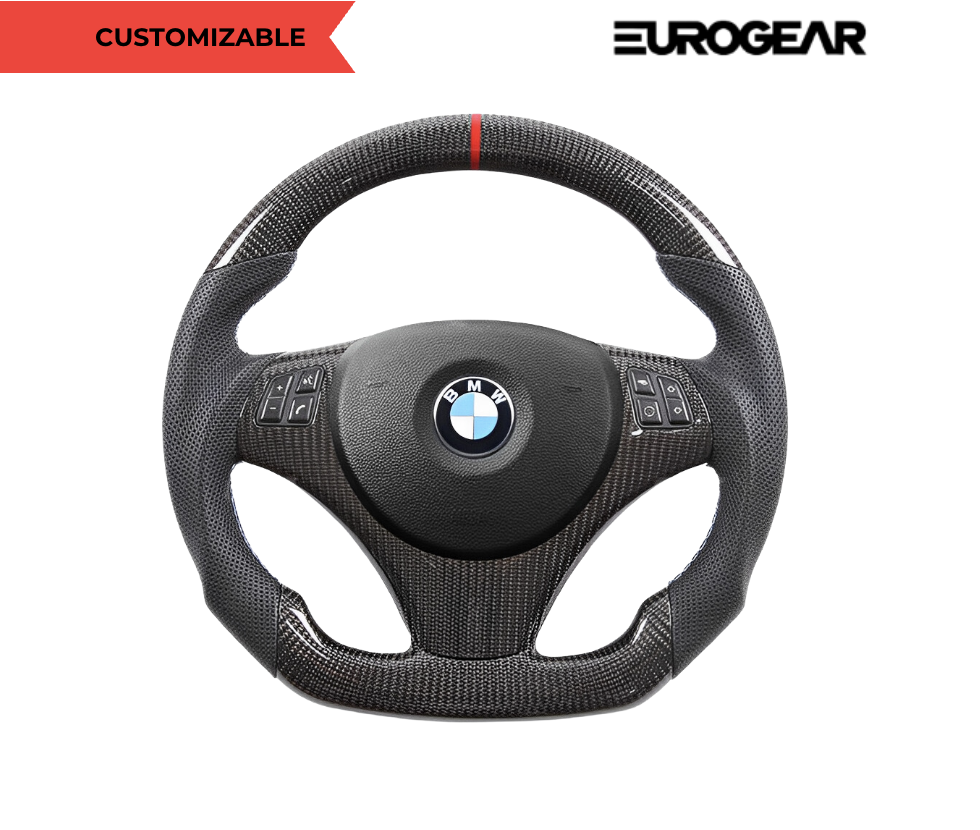 Customizable Steering Wheel for E90 M3/E92 M3/328i/330i/335i/128i/135i/E81/E87 Eurogear