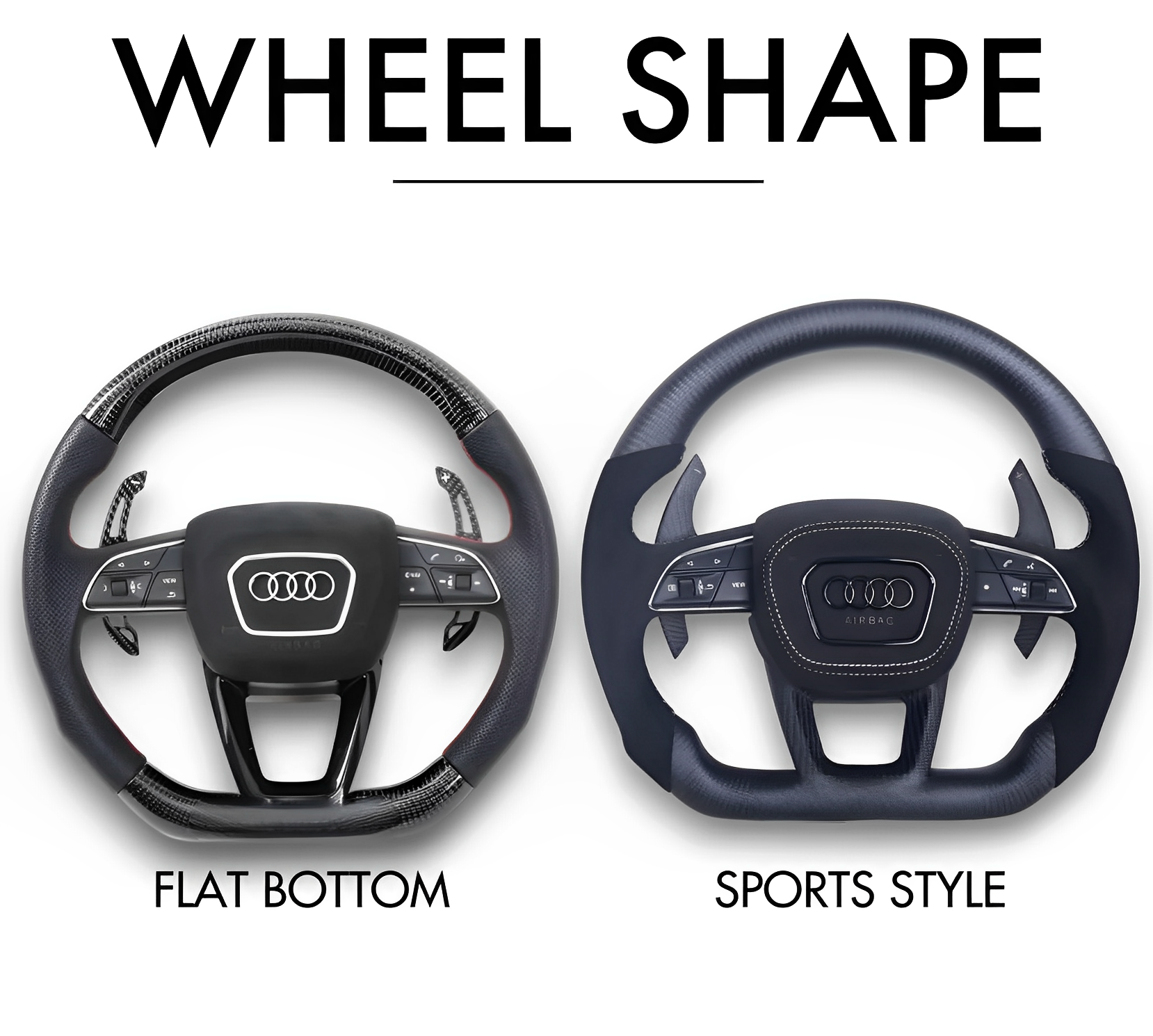 Audi Q Series 2018+ Customizable Steering Wheels Eurogear