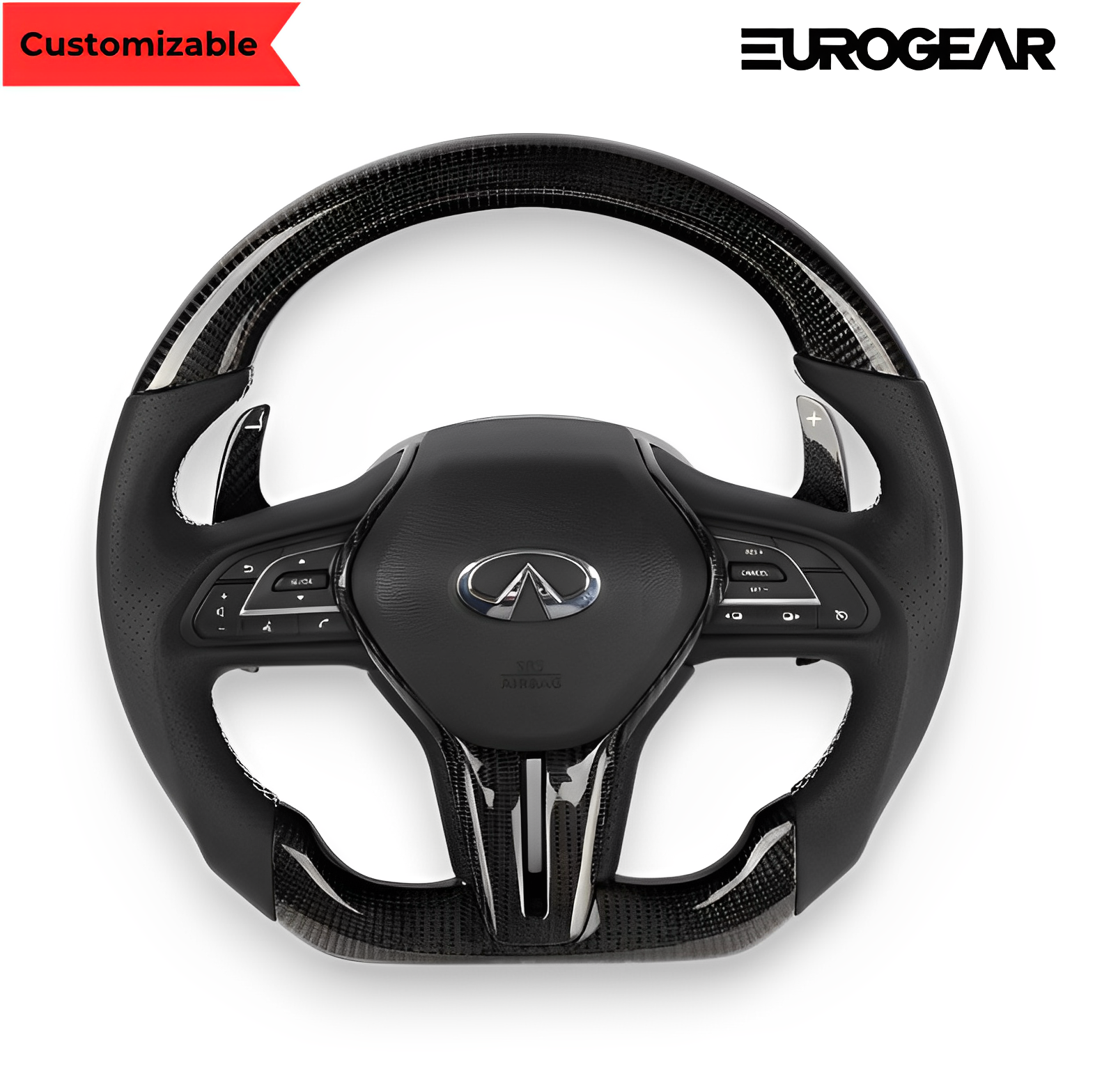 Customizable Steering Wheel for Infiniti Q50/Q60 (2018 - 2024) Eurogear