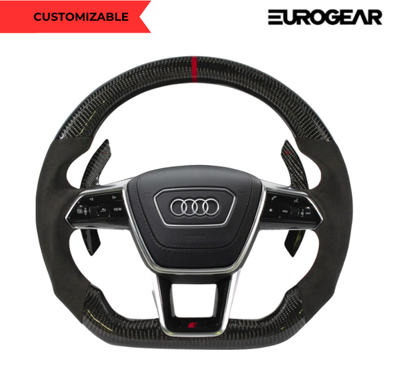 Audi A6/A7/S6/S7/RS6/RS7 2019+ Customizable Steering Wheel Eurogear